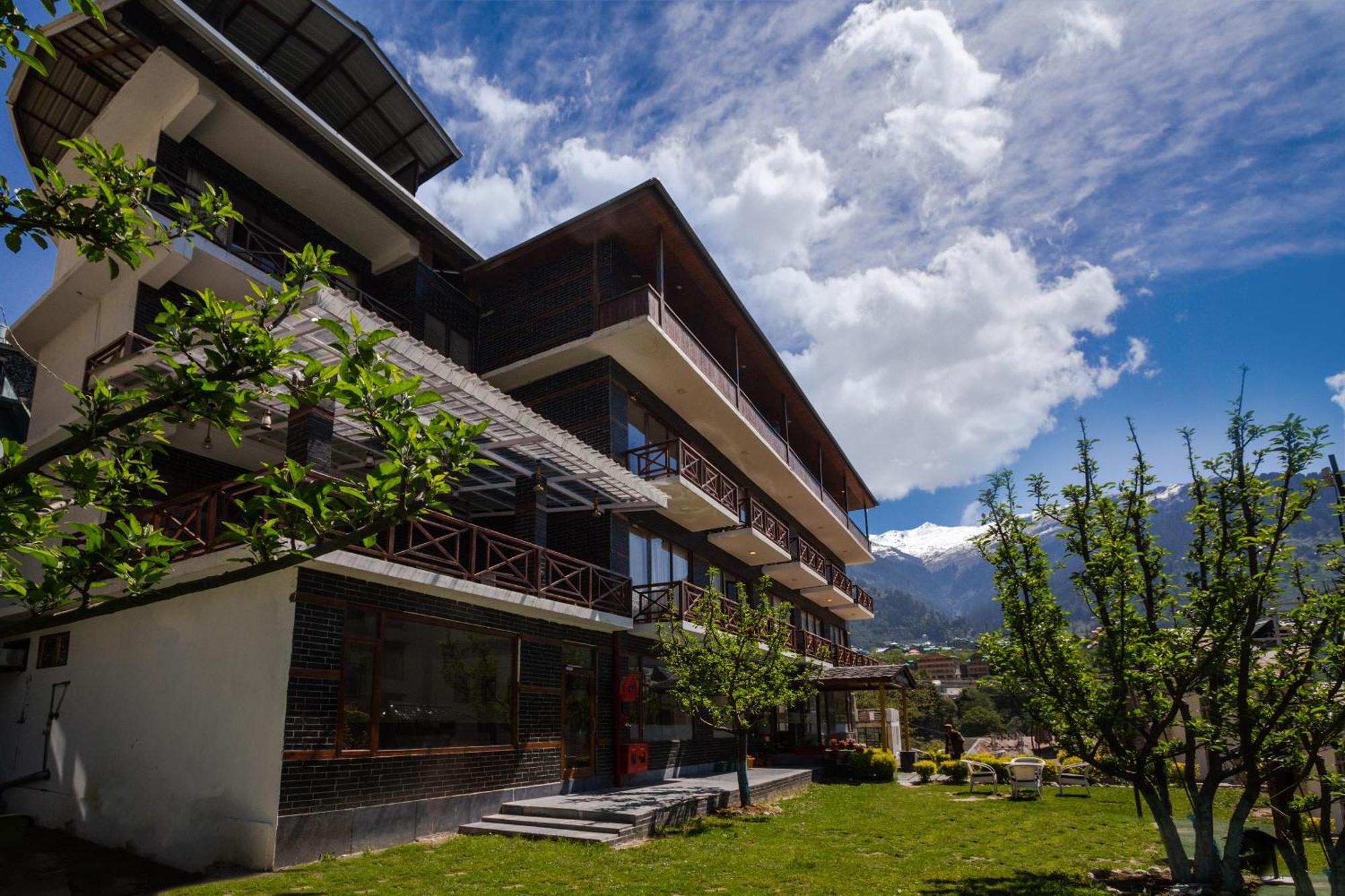 Hotel The Spruce Mansion Manāli Exterior foto