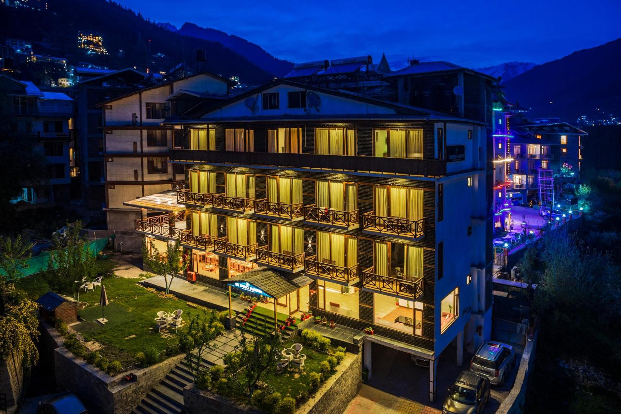 Hotel The Spruce Mansion Manāli Exterior foto